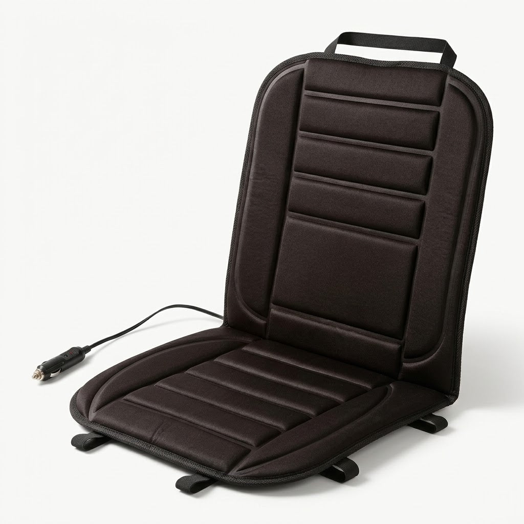 Autovilia 12V heated car seat cushion with elastic straps