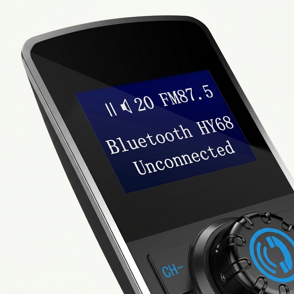 Autovilia Bluetooth car MP3 player and FM transmitter with color screen