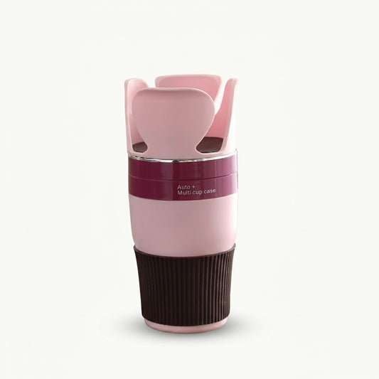 Autovilia rotating car door cup holder